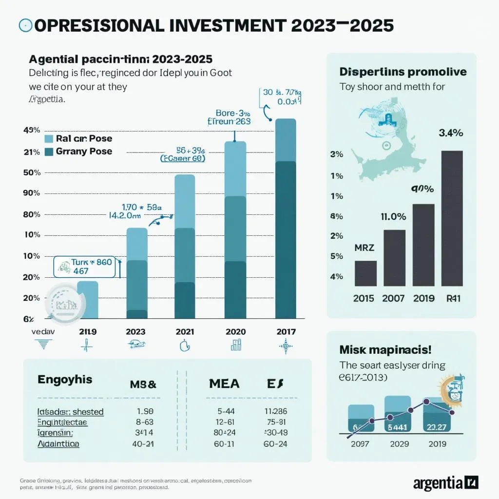 Gráfico de oportunidades de inversión en Argentina